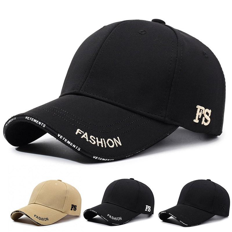 Baseball Cap 2026 New Letter Embroidered Duck Tongue Stick Korean Version Trendy Fashion Outdoor Sports Men's and Women's Sun Hats