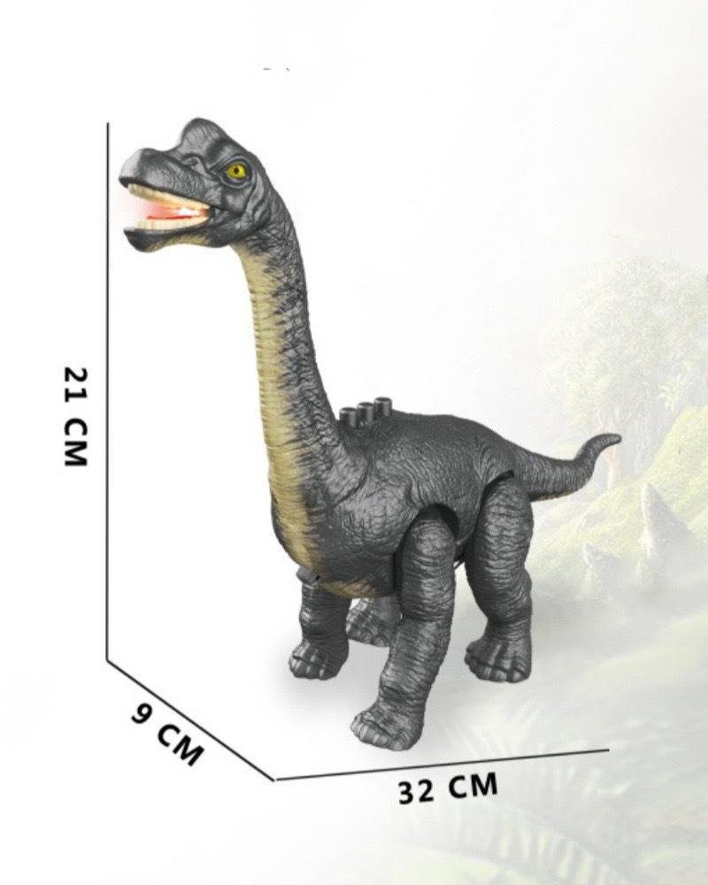 Kids' Electric Dinosaur Toy with Lights and Sound Effects – Perfect for Pretend Play and Birthday Gifts