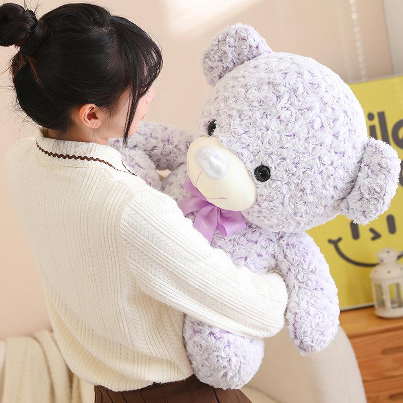 New Doll Teddy Bear Rose Bear Hug Bear Plush Toy Doll Doll Doll