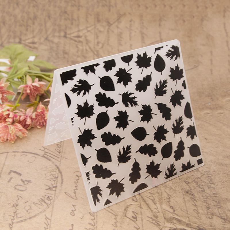 15X15cm Embossing Folders for Card Making Embossing Stencil Template DIY Plastic Paper Card Decorating Mold for Scrapbook