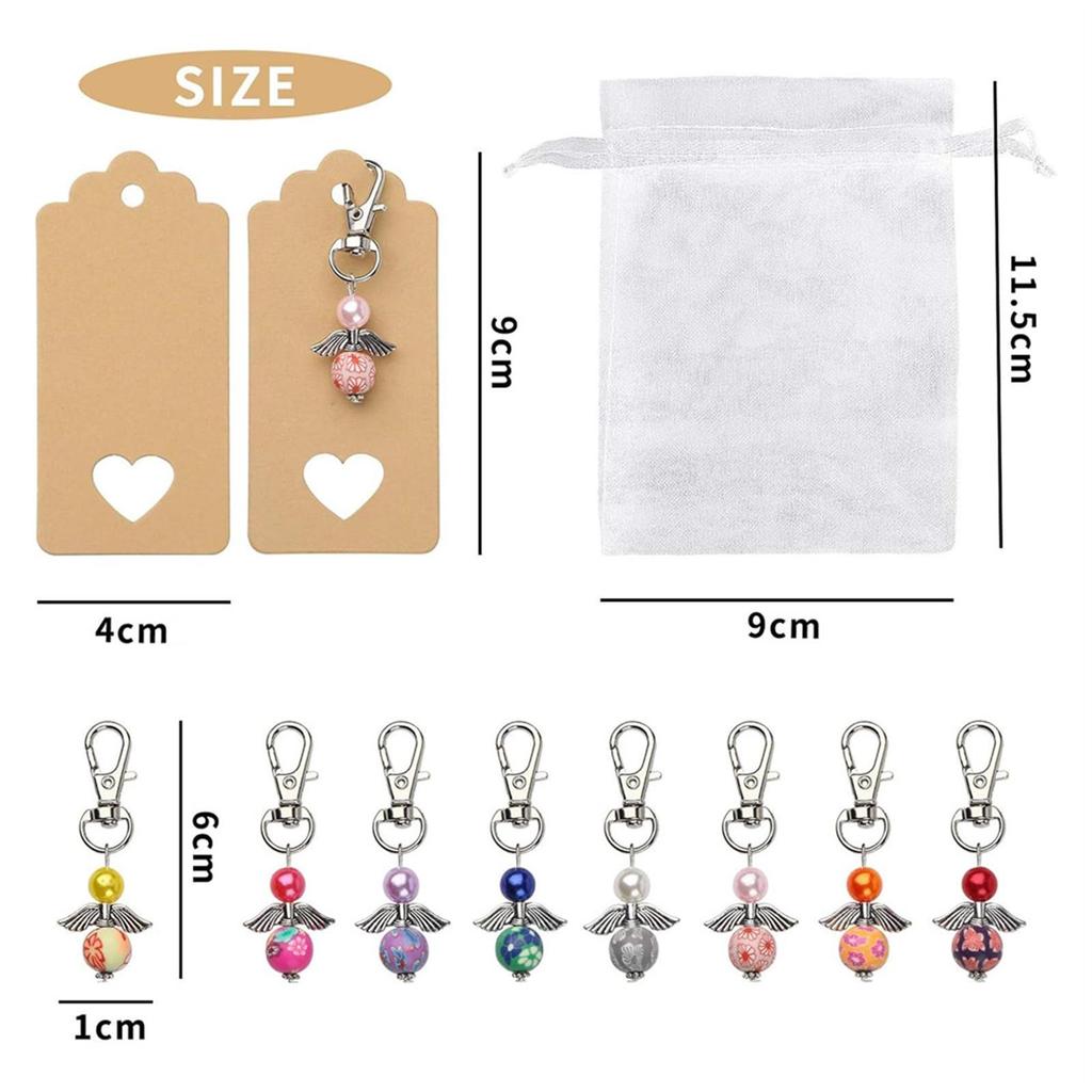 Angel Keychain for Weddings, Birthdays, Baby Baptisms, and Communion Decorations
