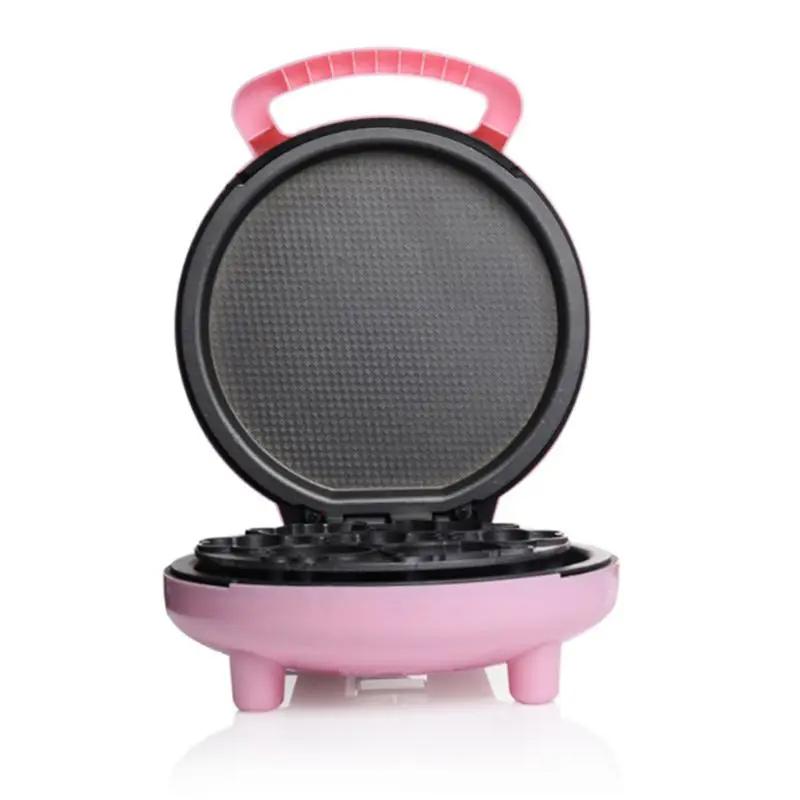 For  Automatic Cake Machine Mini Cartoon Waffle Sandwich Baking Multifunction Breakfast Maker UK Plug N0PF