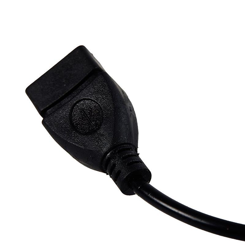 0.2 M 3.5Mm Male Audio Aux Jack To Usb 2.0 Type A Female Otg Converter Plug
