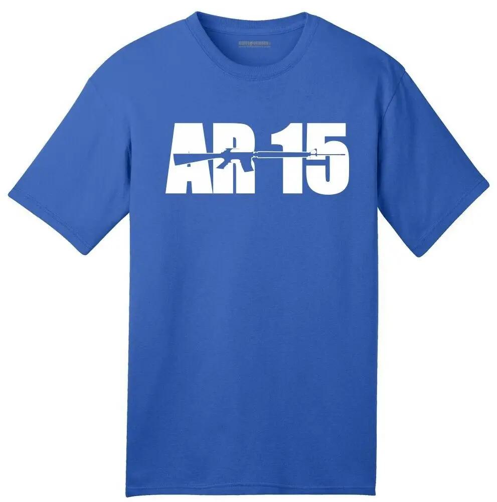 USA Made AR15 Gun Rights Hunting Tee American mens summer cotton oneck TShirt Guns Second Amendment