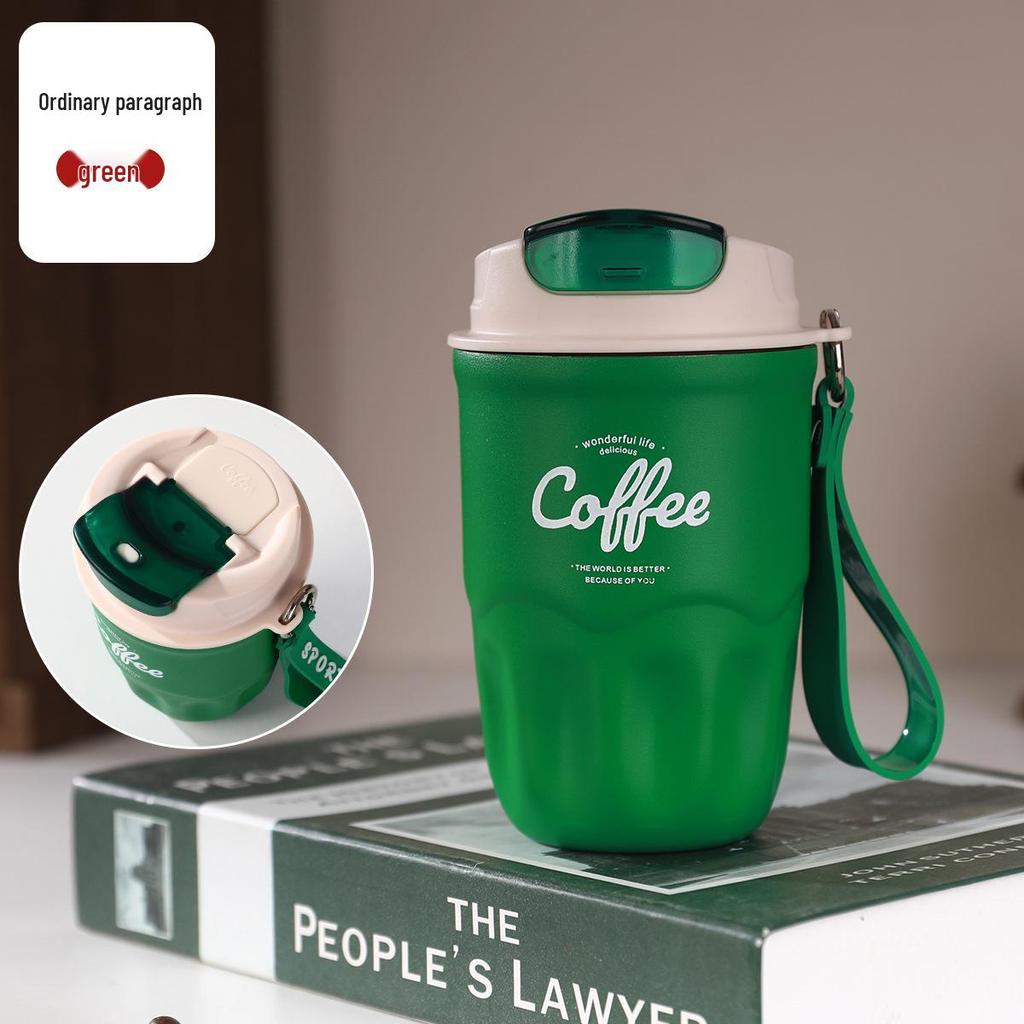 Stainless Steel Smart Coffee Thermos Cup with Seamless Inner Liner - Portable & Stylish Gift