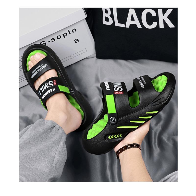 Men's Sandals for Summer Outdoor Wear Dual-purpose Slippers Soft Sole Anti Slip Beach Sandals