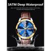 POEDAGAR Luxury Man Wristwatch High Quality Quartz Sports Business Men Watch Waterproof Luminous Date Week Leather Watches