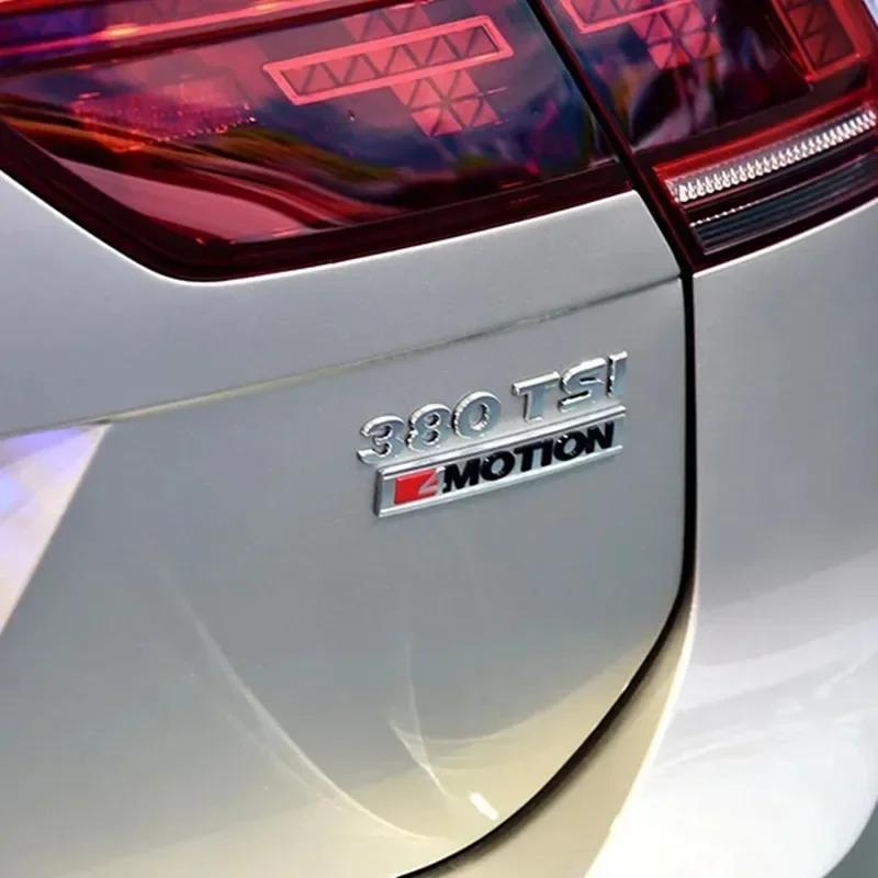 3D Metal 4MOTION Logo Car Rear Trunk Badge Emblem Sticker Decals