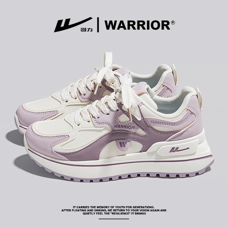 Warrior Damen Frühherbst 2025 Sneaker - Vielseitige Dad-Schuhe mit dicker Sohle
