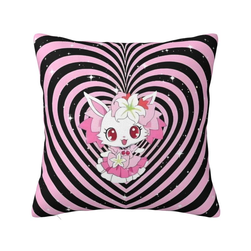 Пользовательская Наволочка с Аниме Sanrio Jewelpet, Роскошная, для Домашнего Декора, Милые Мультяшные Подушки для Дивана 12x12Inch