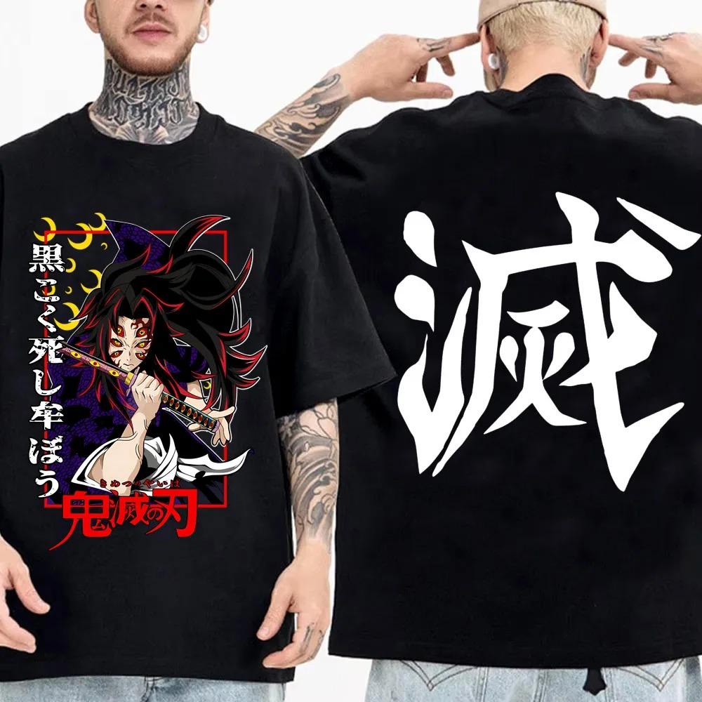Summer Casual Outdoor Daily Wear Japanese Anime T-shirt Demon Slayer Daily Wear Street Style T-shirt