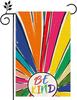 LGBT Family Garden Ag 12x18 Inch Double-sided Burlap Gay Pride Day Home Outdoor Yard Spring Summer Decoration Ag PPZ