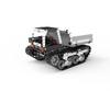 DIY Stainless Steel Assembled SW (RC) 007 Tracked Remote Control Dump Truck 2.4G 10 Channels Puzzle Creating Block Toysets for Kid