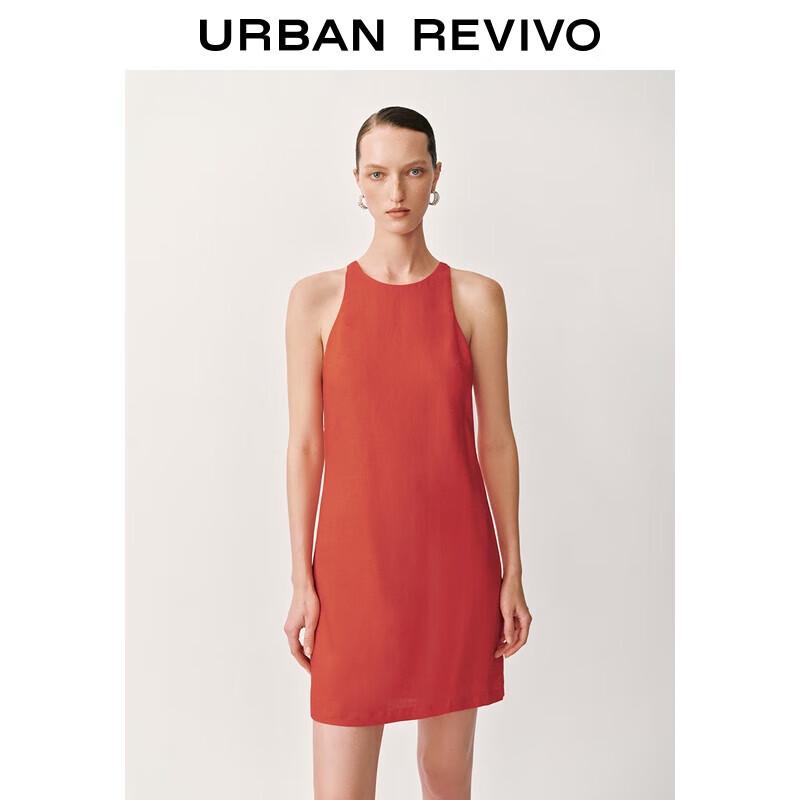 

UR 2025 Summer Fashion Sleeveless A-line Mini Dress M