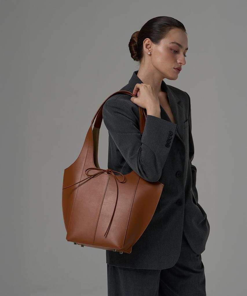 Zema Élever Le Quotidien Onnete Tote Bag M - Camel Tan (Onnete Tote Bag M)