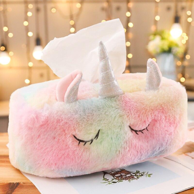 Kawaii Einhorn Plüsch Weiche Puppe Schöne Tier Pferd Kissen Gewebe Pumpen Lagerung für Kinder Geburtstag Geschenke