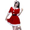 2024 Velvet Christmas Bunny Girl Costume - Sexy Nightclub Party Outfit