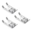 3Pcs Zigzag Foot Stainless Steel Multifunctional Universal Lightweight Durable Sewing Machine Presser Foot for Home