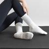 Yoga Socks Children's Solid Color Mid Tube Socks Silicone Anti Slip Professional Indoor Fitness Pilates Sports Socks Floor Socks