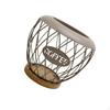 Coffee Capsule Organizer, Metal Container for Home And Cafe Use