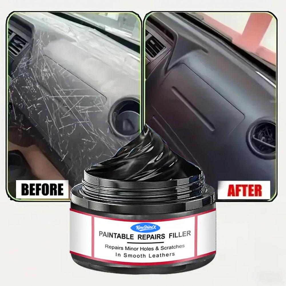 Auto Universal Leather and Plastic Repair Polishing Wax Car Interior Reconditioning Cream for Leather/plastic/rubber Care