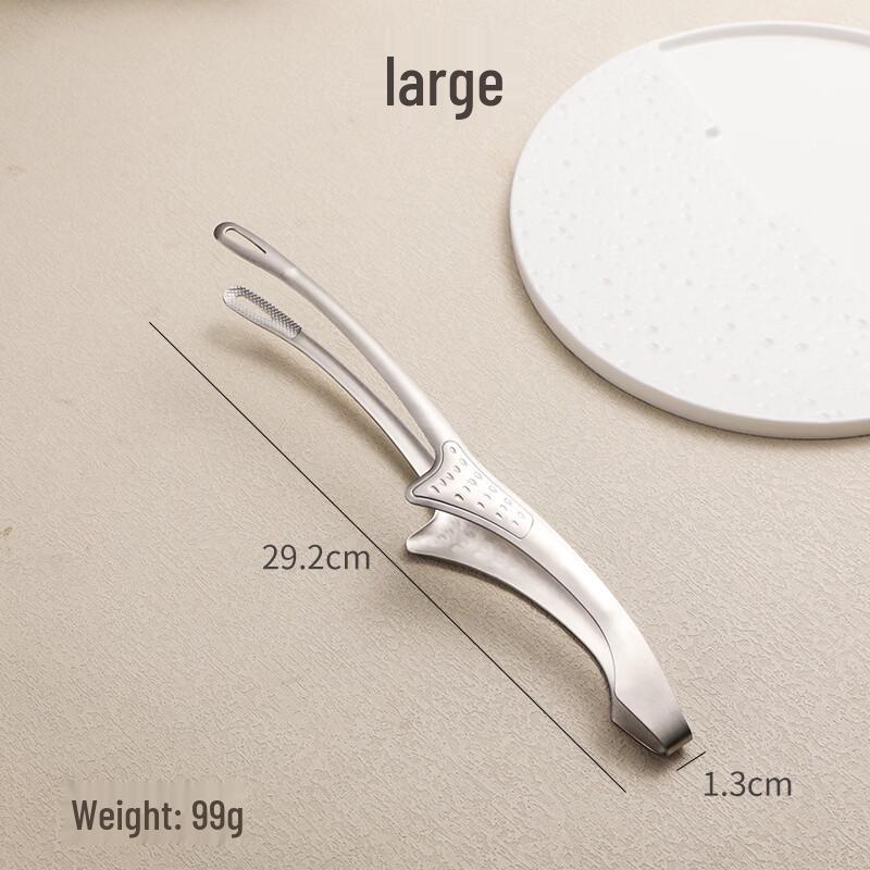 Stainless Steel BBQ & Kitchen Food Tongs Set
