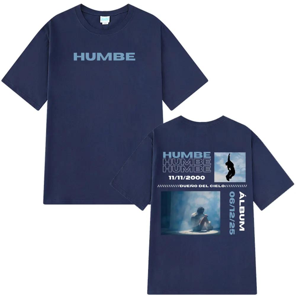 Singer Humbe Esencia Tour Graphics T Shirts Men Women Hip Hop T-shirt Short Sleeve Fashion Oversized Cotton T-Shirts Streetwear