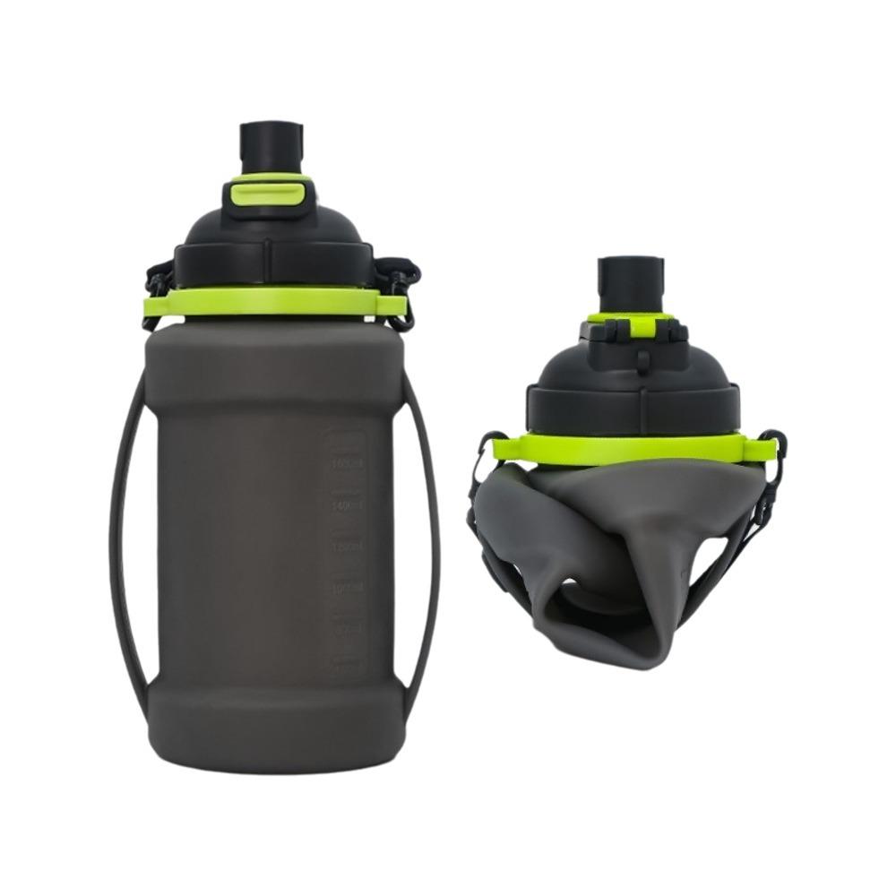 Silicone Silicone Water Bottle Large Capacity Sports Water Kettle Folding Water Cup Travel Use