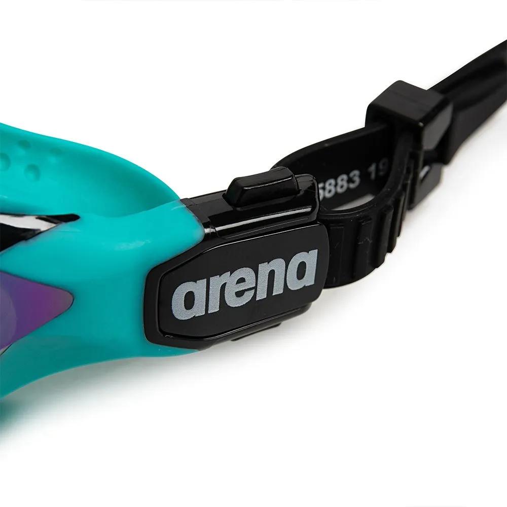 Arena Plastic Goggles with Mirrored Coating Cobra Tri Swipe