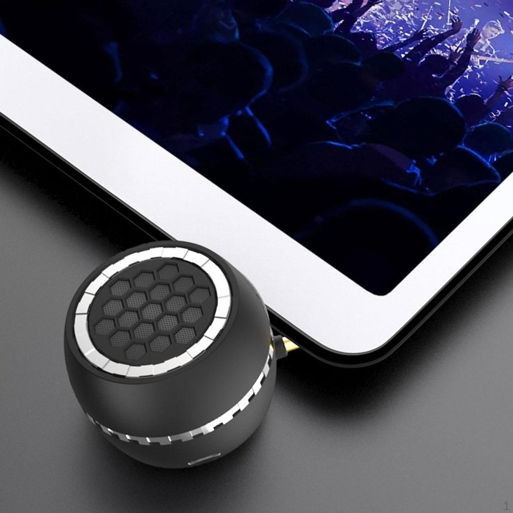 Mini Phone Speaker Amplifier 3.5mm AUX Input Plug and Play Line In for Cell