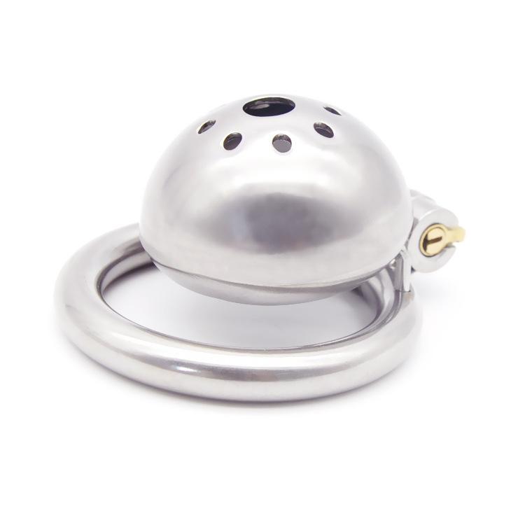New Arrival Stealth Lock Male Stainless Steel Chastity Device with Ejaculation Delay 40mm/45mm/50mm Sizes