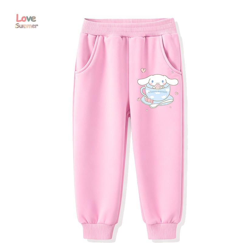 Cinnamoroll Dívka Roztomilé Ležérní Krátký Rukáv 2026 Léto Potisk Tričko Perfektní Dárek pro Děti ve Věku 4-14 Trendy pro Streetwear zpět do školy