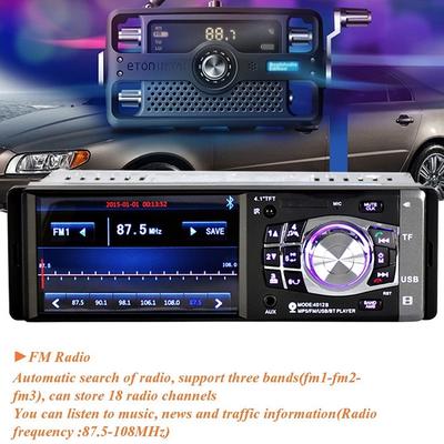 Bluetooth Touch Screen Car Radio Stereo FM USB MP5 Player