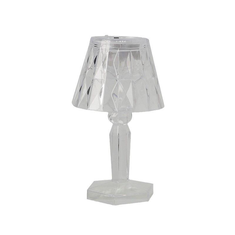 New Diamond Night Light Creative Decorative Ornament Lamp Atmosphere Projection Refraction Bedroom Bedside Table Lamp
