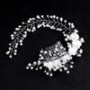 Flower Pearl Bridal Headdress Exquisite Wedding Headwear Elegant Bridal Headwear  Hair Jewelry