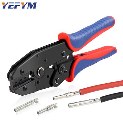 Photovoltaic MC4 Terminal Crimping Tool, Ratchet Wire Crimping Pliers, for  2.5 - 6mm²(14 - 10 AWG)wires, Model YF - 2546B.