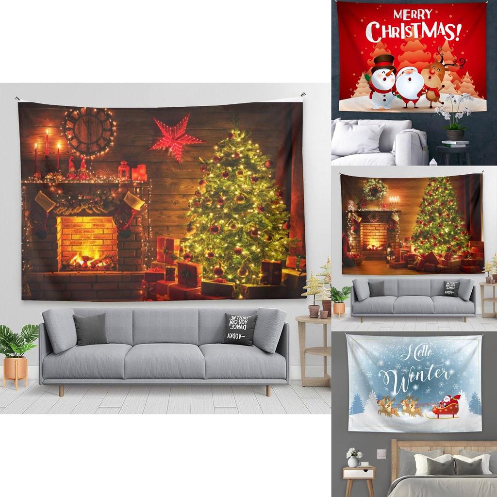 Christmas Tapestry Backdrop Cloth For Home Decor And Photography Props
