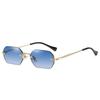 SHAUNA Gothic Rimless γυαλιά ηλίου Retro Punk Gradient Shades UV400