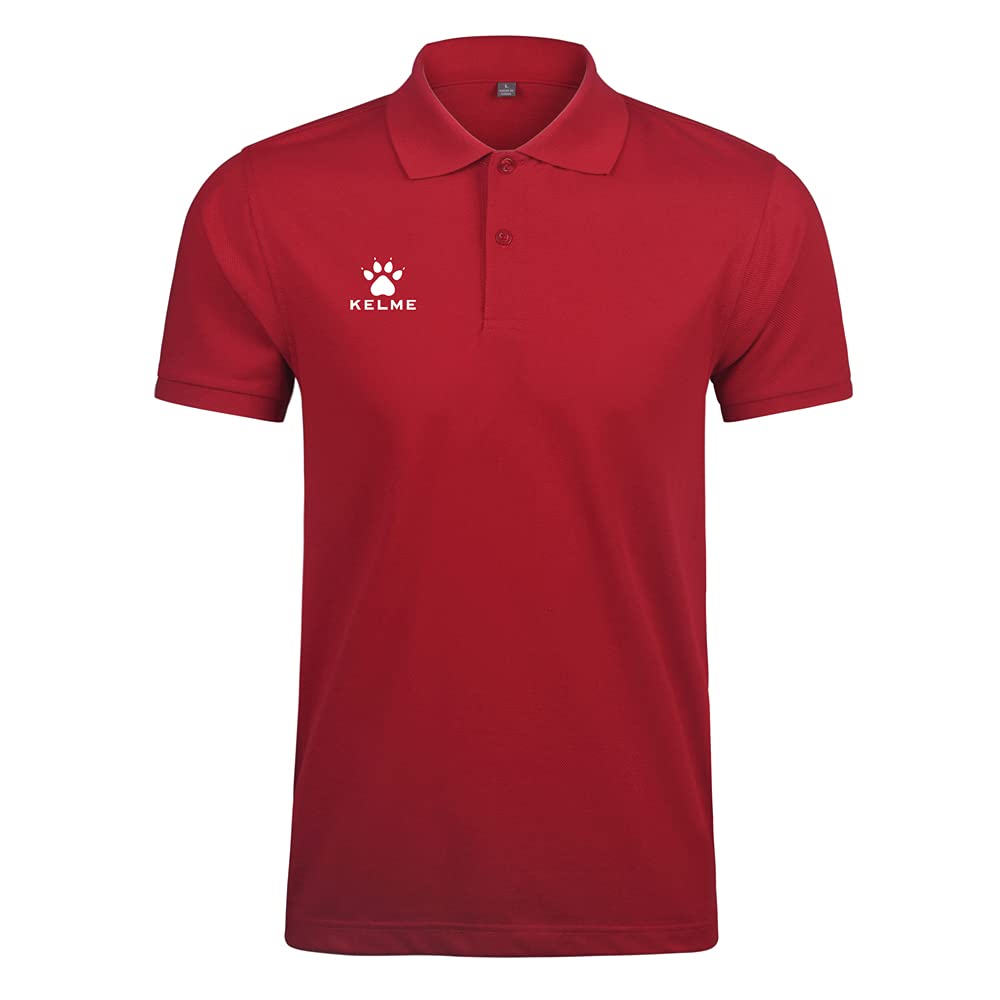 

Рубашка-поло Kelme, Красная, Размер 2XL, K15F117-1