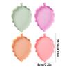 4 Pcs Art Painting Beads Sorting Tray Craft Tool Leaf Multiple Color Diamond Art Paints Accessories Tray for DIY Craft Painting