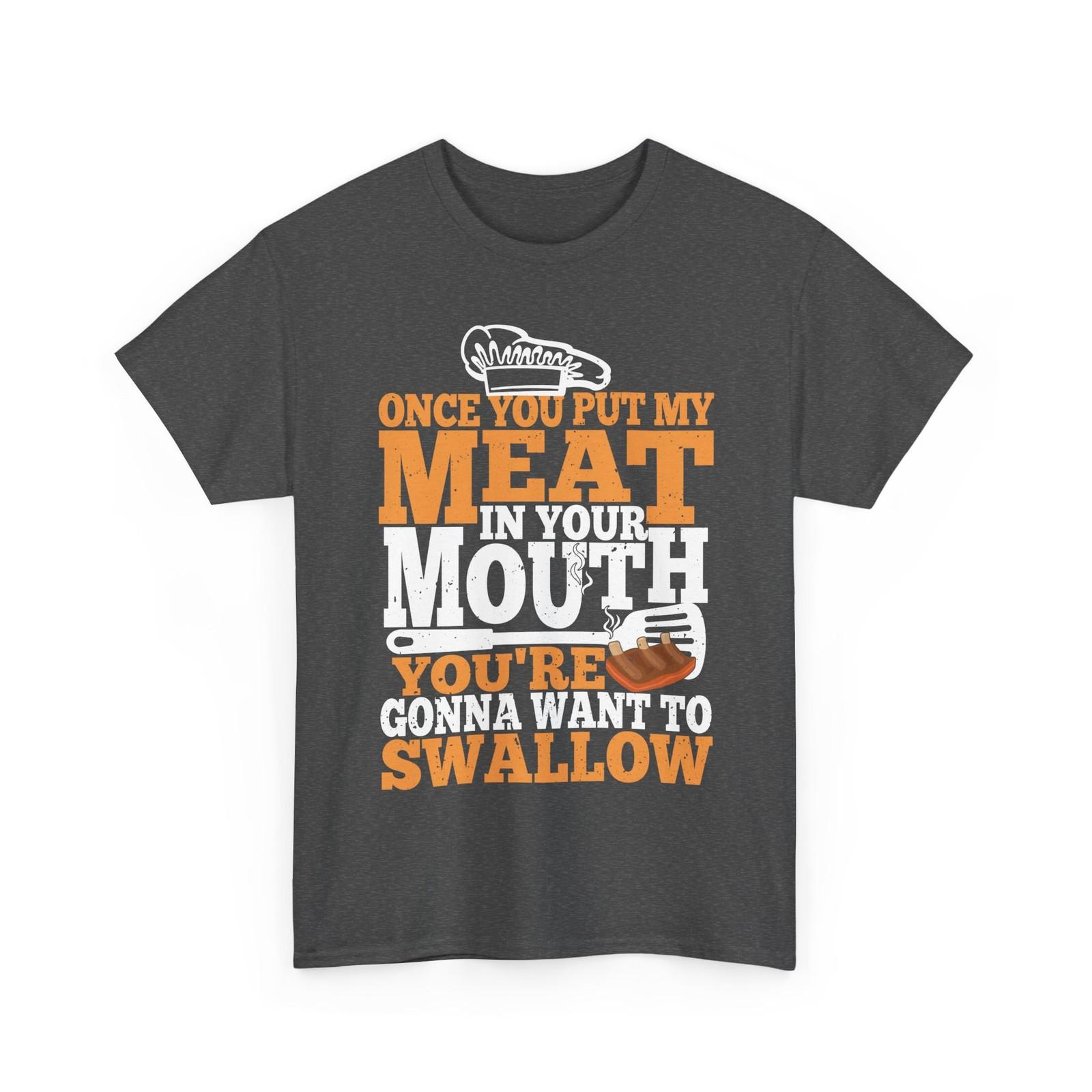 BBQ T-Shirt, Barbecue Grill Lovers Grilling Smoke Men Funny Shirt XXL