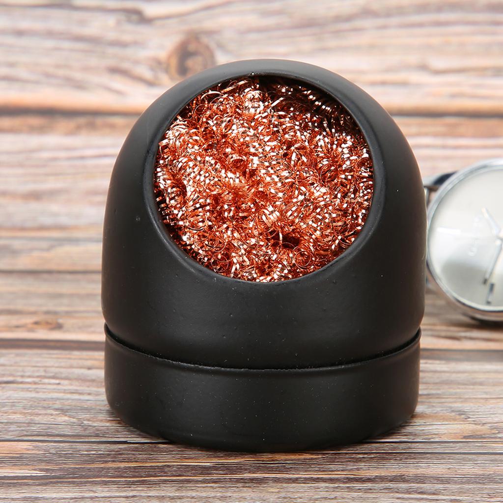 Soldering Iron Tip Cleaner Welding Nozzle Cleaner Metal Wire s with Base