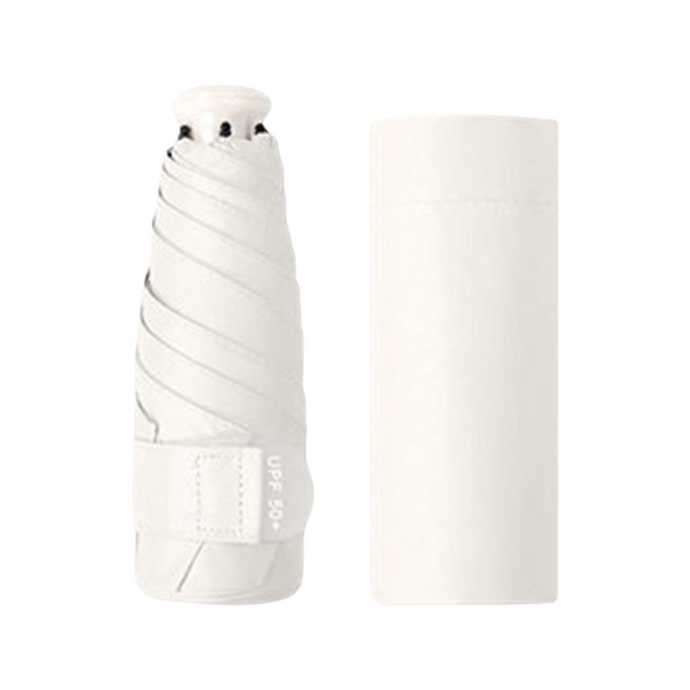 5 Folding Ultraviolet Protection Umbrella Wind Resistant Folding Mini Sun Umbrella  Sun Protection