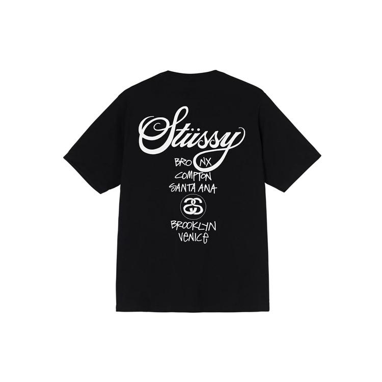 Stussy World Tour Tee LogoT Unisex 3903658