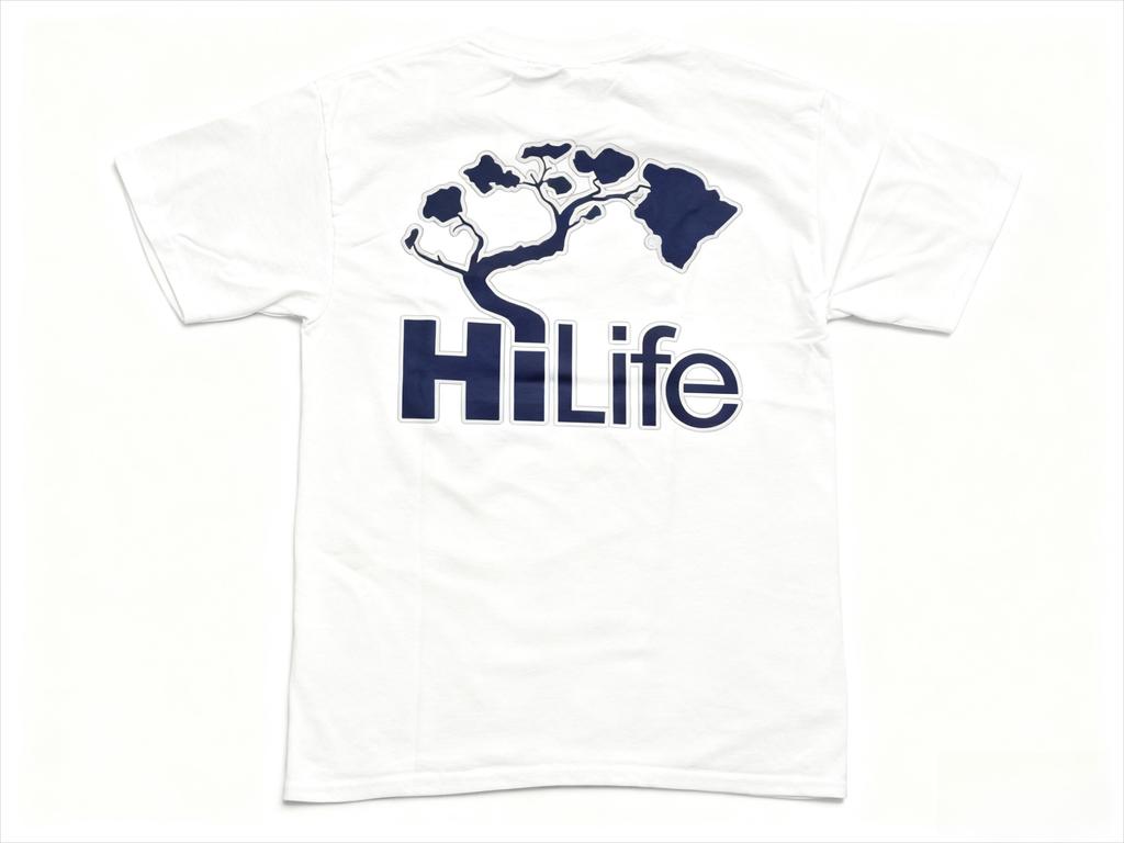 HiLife Tree Graphic Red 100% Cotton Fashion T-Shirt Lifestyle Culture Tee for Hawaii Enthusiasts and Life Style Trend Seekers