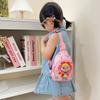 Children Casual Crybaby Cartoon Nylon Shoulder Bag Fun Pattern Outings Daycare