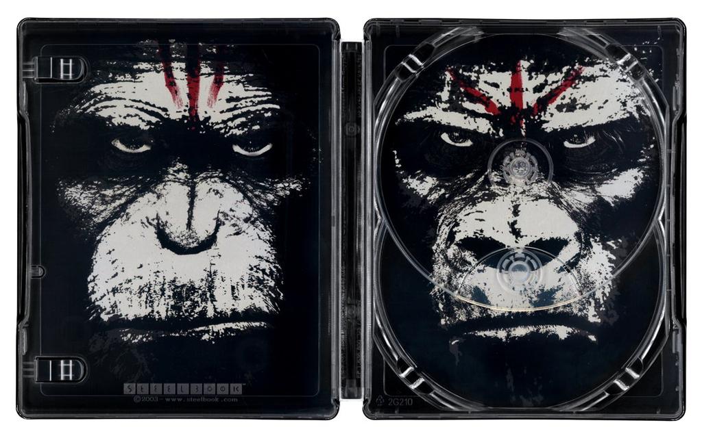 Dawn of the Planet of the Apes 3D 2D Set with Steelbook Edition of & Blu-ray (Limited 2,500 Sets) [Blu-ray]