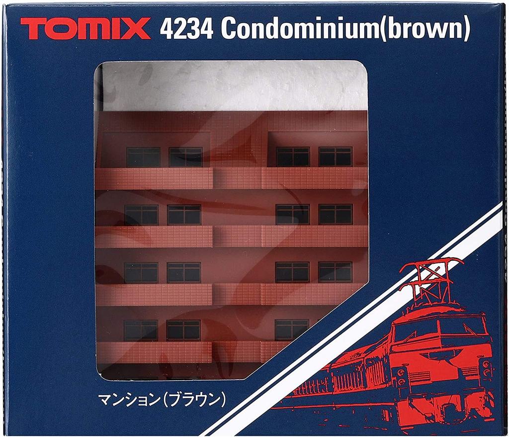 TOMYTEC TOMIX N Gauge Mansion Brown 4234 Materiały do dioramy