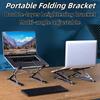 New Adjustable Laptop Stand for Desk Metal Foldables Laptops Riser Portable Laptop Holder Mount10-18” Laptops Tablets-Grey.