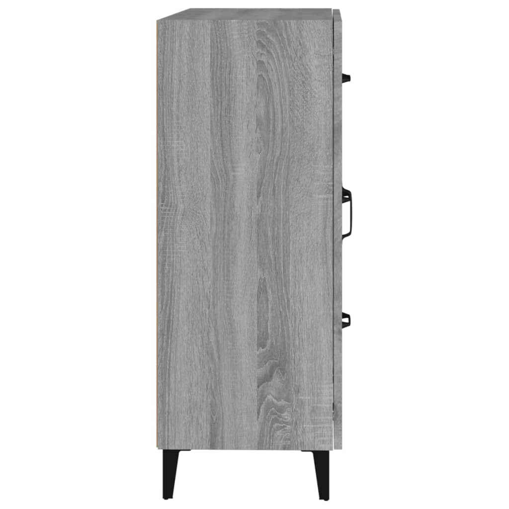 Sideboard Gray Sonoma 69.5 x 34 x 90 cm Particleboard